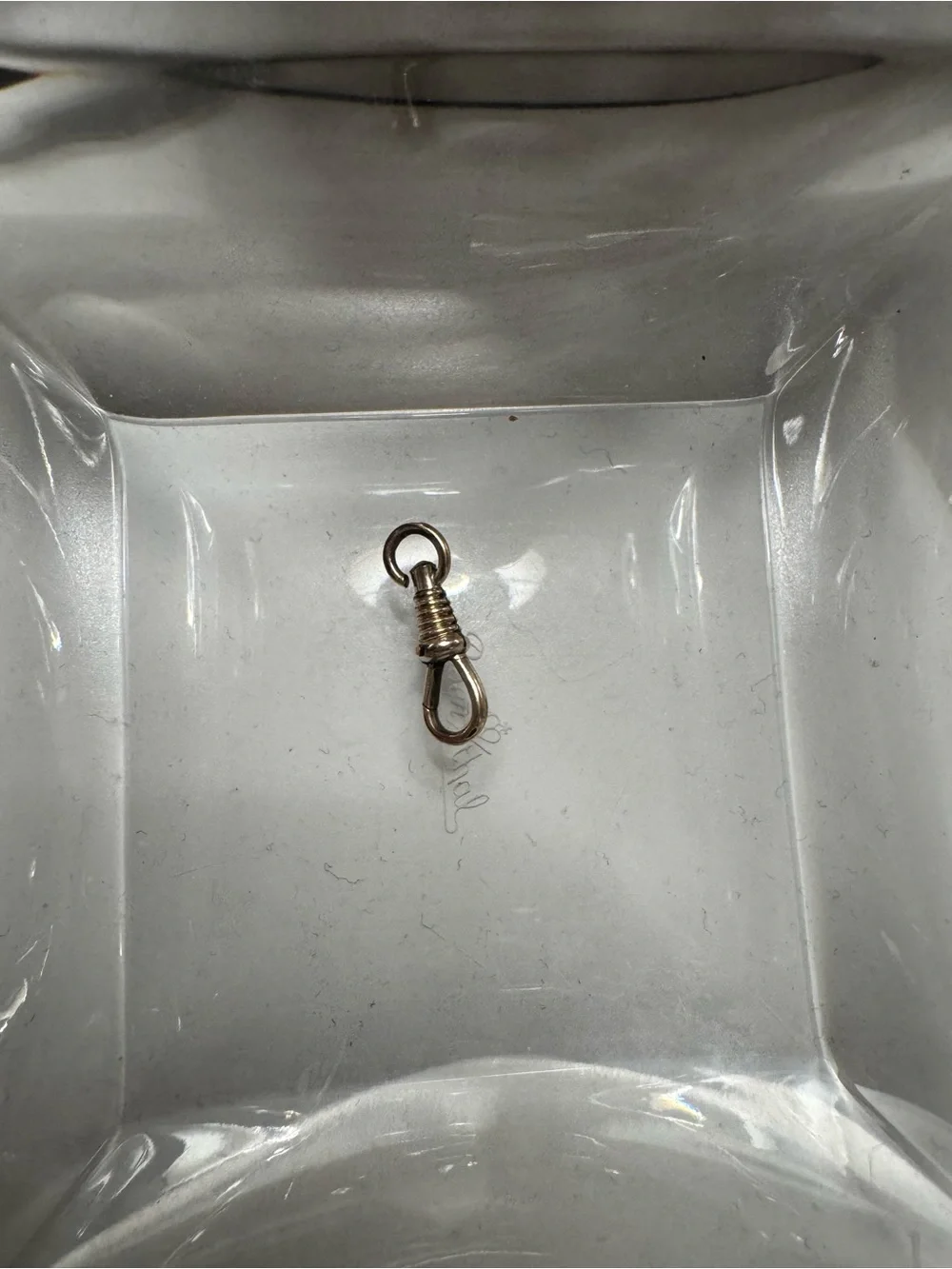 Gold Small Dog Clip Clasp Charm Holder